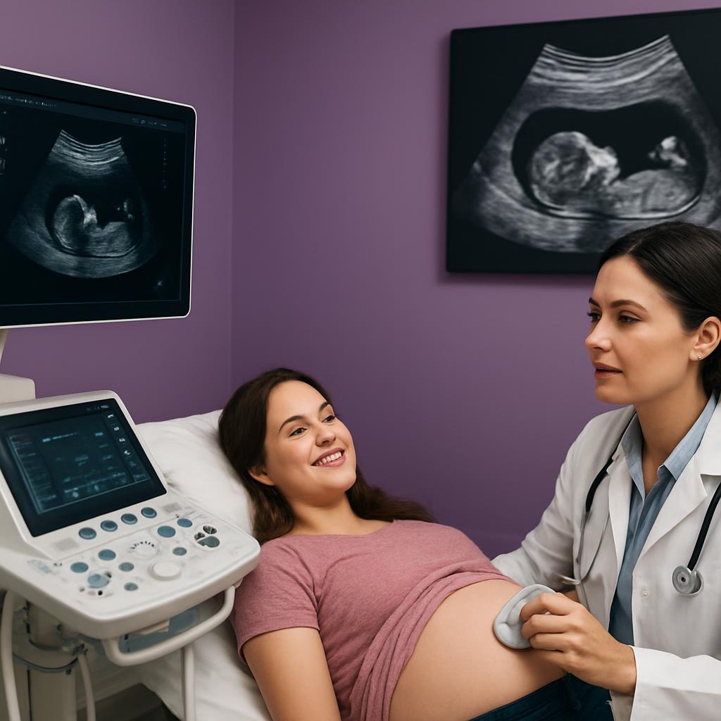 Pregnancy ultrasound scan